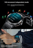 Big Screen Smart Watch – Bluetooth Calling, Heart Rate & SpO₂ Tracking with Weather