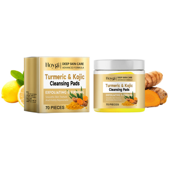 Turmeric Acid Exfoliating Shims Pads for Brightening Skin
