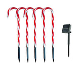 Solar Powered Cane String Lights, Christmas Home Decor