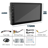 Universal Computer Carplay Navigation MP5 Player, GPS Navigation Integrated Radio