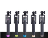 Three Generations of Line-controlled Self-timer Rods, Telescopic Convenient Aluminum Alloy Selfie Device