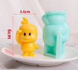 3D Little Ducklings, Silicone Mold