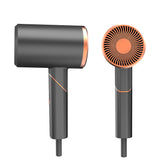 Foldable Magnetic Hair Dryer with Suction Nozzle – Portable Compact Blower