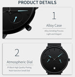 Star Fashion Quartz Men’s Watch – Simple, Elegant Business Style