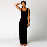 Women’s Polyester Spandex Long Skirt