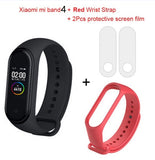 Global Version Xiaomi MI 3 Fitness Tracker, 0.78 OLED Touch Screen 50M Waterproof Band Smart Bracelet