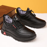 Fleece-lined, Thickened, Warm and Anti-slip Cotton Shoes for the Elderly