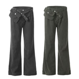 Men and Women’s Straight Cargo Pants – American Style Fashion Utility Trousers