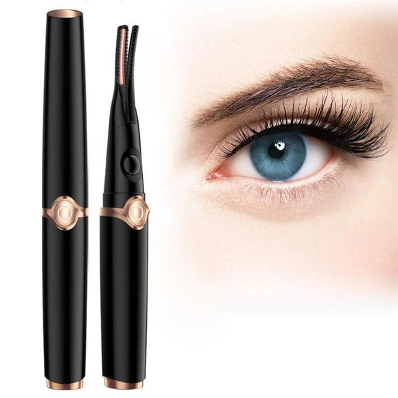 Electric Eyelash Curler Brush, Double-sided Heated Eyelashes Curler for Ladies
