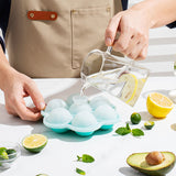 Silicone Ice Cube Mold Tray – Easy Release Flexible Ice Maker