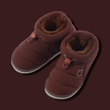 Cute Warm Boys and Girls Home Cotton Drag Canvas Shoes