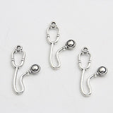 Alloy Medical Stethoscope, Handmade Bracelet Necklace Jewelry Accessories