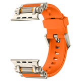 Gear Rotary Decompression Silicone Watch Strap with Metal Connector (Watch not included)