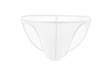 Men's Thin Ice Silk Underwear, U-convex Micro Sheer Briefs (Pack of 2)