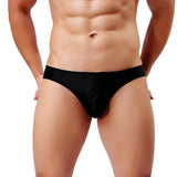 Men’s Low-rise Solid Briefs – Soft Nylon Blend Underwear