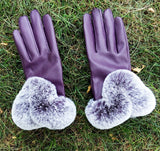 Autumn and Winter Touch Screen Leather Gloves