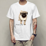 Personality Spoof Pug, Men's T-shirt