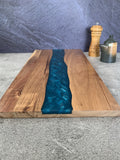 Solid Acacia Mangium Wood Cutting – Resin Head Household Chopping Board