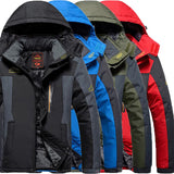 Outdoor Winter Plus Size, Fleece Lined Padded Warm Keeping, Men's Assault Jacket