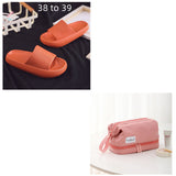 Bathroom Platform Slippers, Home EVA Shoes