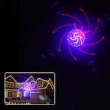 Outdoor Waterproof Inserted Christmas Atmosphere Garden Laser Light
