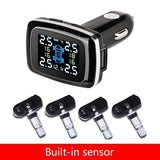 Tire Pressure Monitoring System Sensors, Auto Security Alarm Systems Tire Pressure Detector, USB Port Cigarette Lighter