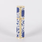 Blue and White Porcelain Vintage Perfume Sub-bottles, PU Leather Glass Bottle