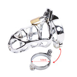 Stainless Steel Male Chastity Lock, Catheter Device