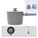 Single Electric Fondue Pot or Frying Pan with Mini Bubble Plug