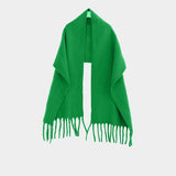 Solid Color Warm Shawl – Polyester Fabric Neck Wrap