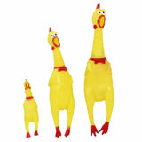 Venting Screaming Creative Prank, Rubber Chicken Pet Toy