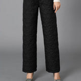 Oversized Straight-fit Down Cotton Casual Pants