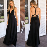 Long Party Gown, Club Floor-length Summer Backless Maxi Dress, Multiway Bridesmaids Boho Women's Vestidos