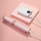 Lightweight Hair Straightener, Mini Ceramics Hair Curler, 3 Constant Temperature Portable Flat Iron, Travel Essentials