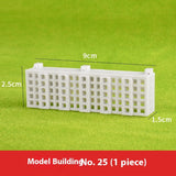 DIY Handmade Sandbox Scene, House Building Model Material