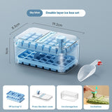 Reusable Ice Mold Ice Cubes Tray, DIY Moulds Ice Cubes Maker, Home Kitchen Tool