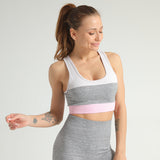 Seamless Knitted Sports Vest, Yoga Top