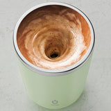 350ml Automatic Self Stirring Mug, Coffee Milk Juice Mixing Jug, Electric Stainless Steel Lazy Rotating Jar, Magnetic Stirring Cup