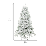 PVC Artificial Snow Christmas Tree, Mall Window Decoration Cedar, Festival Supplies