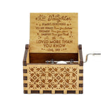Antique Carved Wooden Hand Crank, Spirited Away Music Box, Christmas Gifts Birthday Gifts, Party Decoration