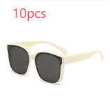 Summer Driving Sun Protection Polarized, Light One Mirror Dual Use Anti Glare Trendy Sunglasses