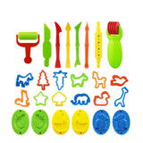 Children's Play House Toy, DIY Color Mud Tool, Mold Set