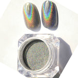 Nail Rainbow Laser Mirror Powder