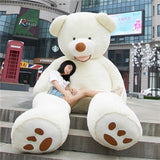Giant Teddy Bear Plush Doll, Huge Soft Toys with Leather Shell