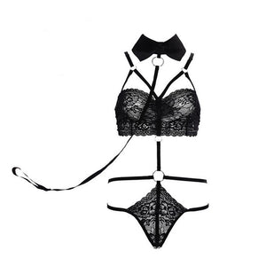 Lace Transparent Bodysuit