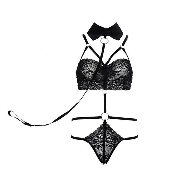 Lace Transparent Bodysuit
