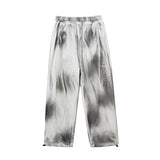 Diablo Tie-dye Niche Casual Women's Wide Leg Pants