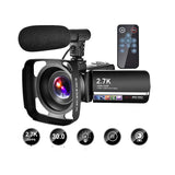 1080P HD Digital Camera – 8MP with Flip Screen & 4X Zoom for Home & Travel