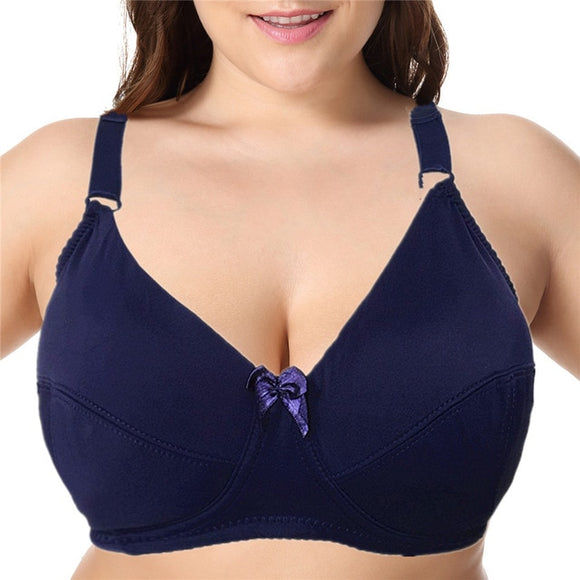 Glossy Plus-size, Push-up Brassiere for Women