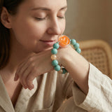 Traditional Chinese Med Bead Bracelet – Herbal Aromatherapy Jewelry